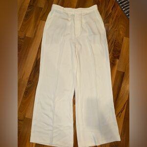 Polo by Ralph Lauren women’s wide leg lightweight white‎ pant NWT size 12